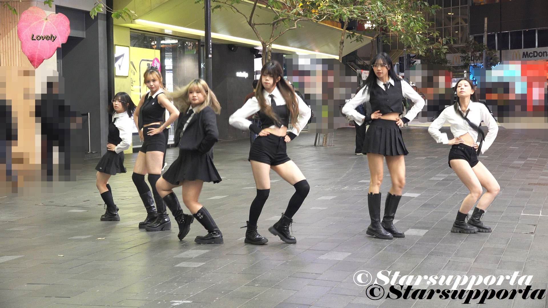 20260202 KPOP dance @ 香港銅鑼灣H&M對出